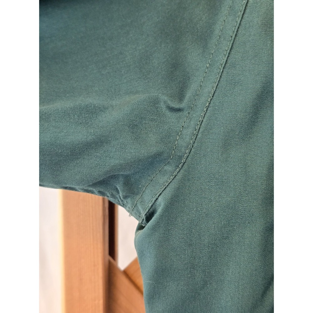 Vintage Y2K Eddie Bauer Men's Jacket Coat Green Wool Lining Warm Size Small - Picture 6 of 15